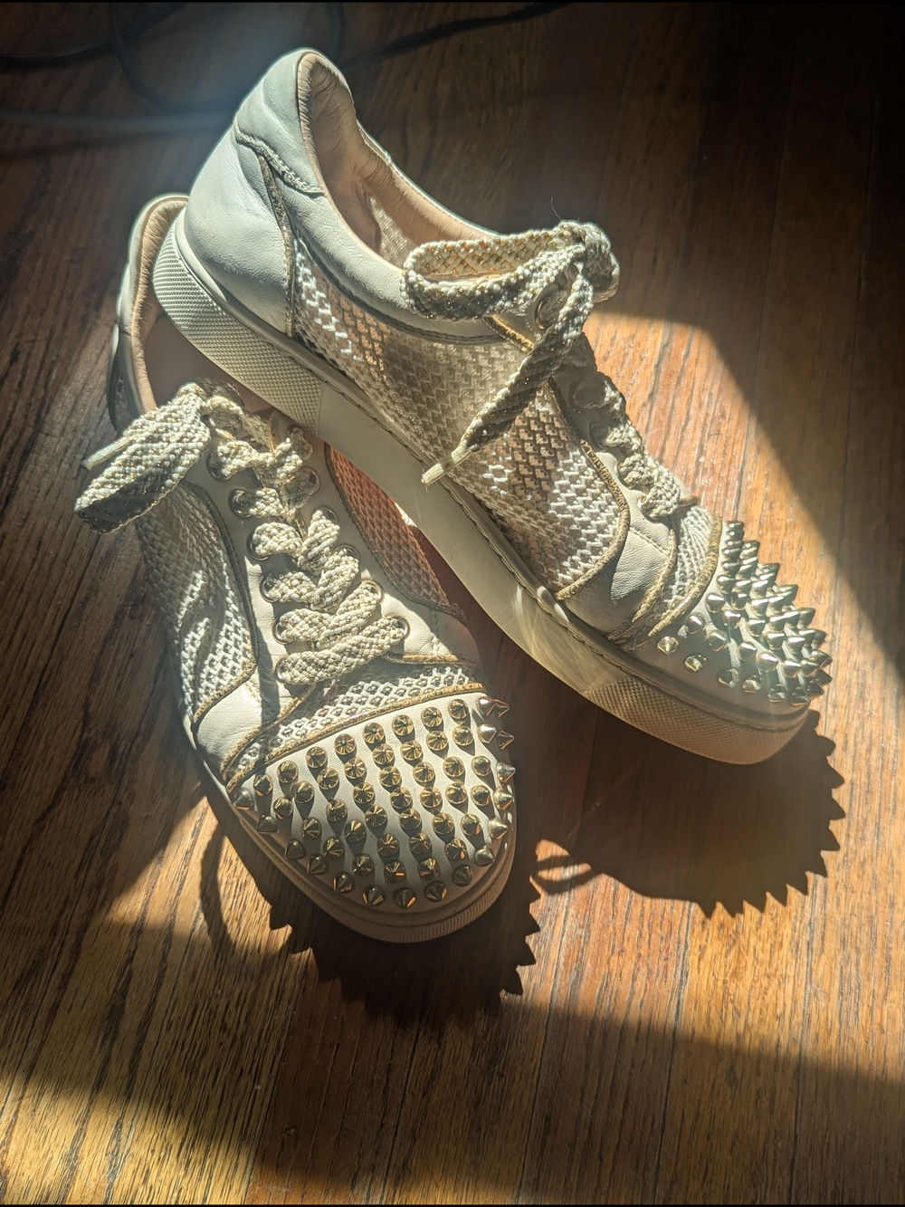 Louboutin Studded Sneaker